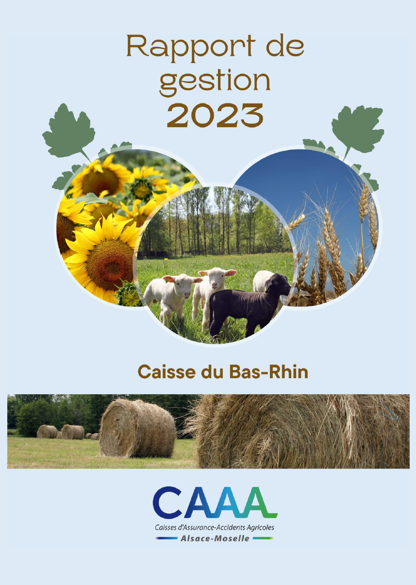 Rapport de gestion 2023 CAAA 67