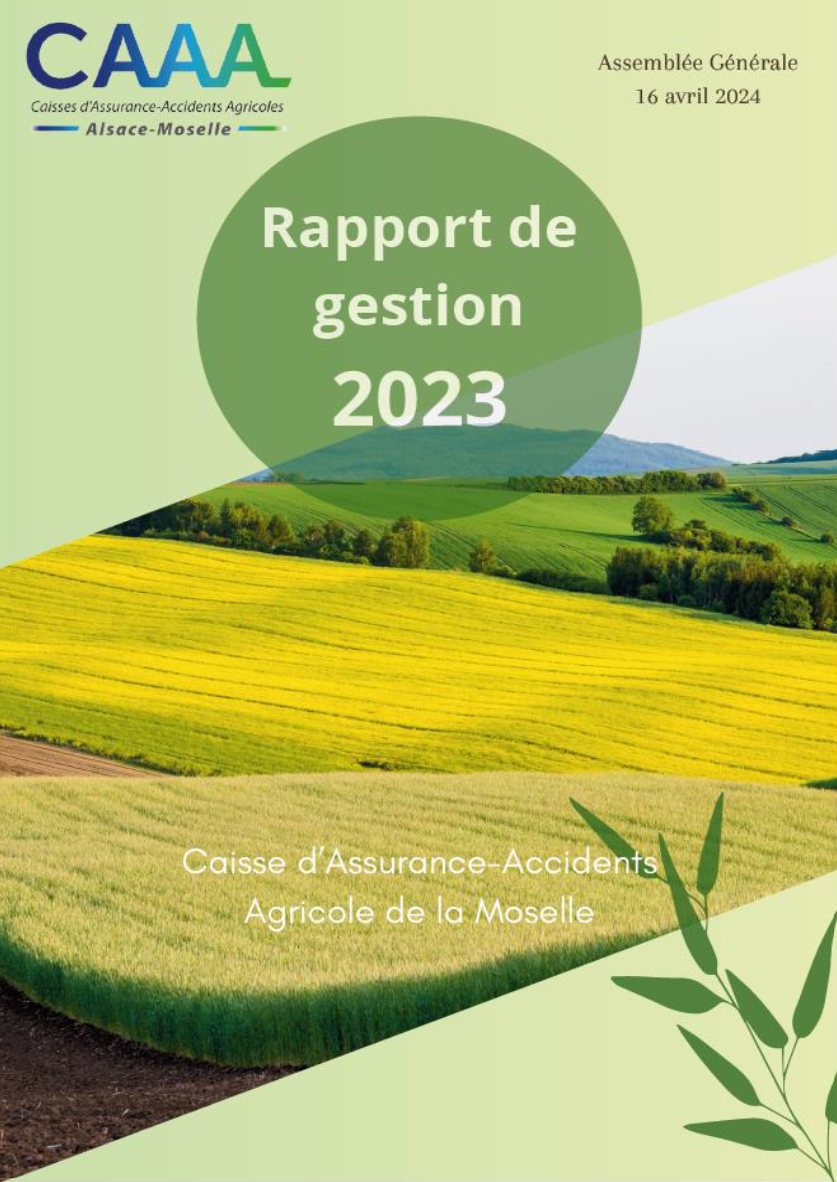 Rapport de gestion 2023 CAISSE MOSELLE