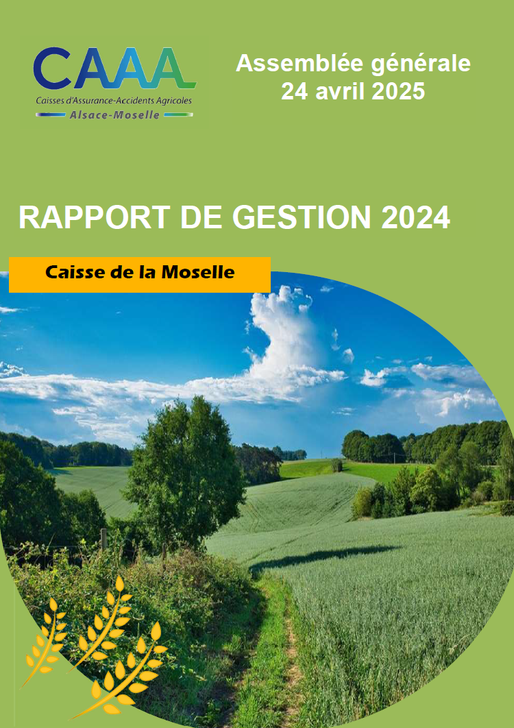 Rapport de gestion 2024 CAISSE MOSELLE